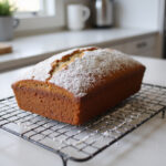 Finished loaf of Chrissy Teigen's banana bread, a unique and delicious dessert.