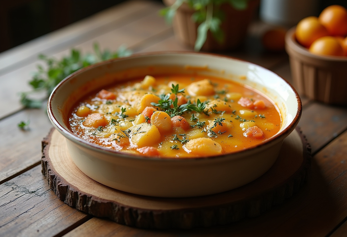 Final presentation of Lipton onion soup potatoes, a comforting and easy side dish, beautifully garnished and ready to enjoy.