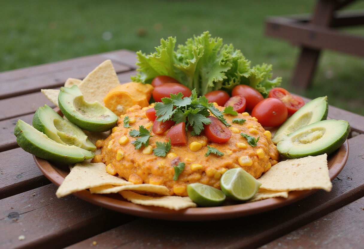Stunning presentation of Mexican Street Corn Dip, highlighting its vibrant colors and inviting texture, perfect for sharing.