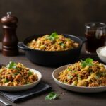 Delicious Ground Beef and Chopped Cabbage meal served beautifully, ideal for a comforting family dinner.