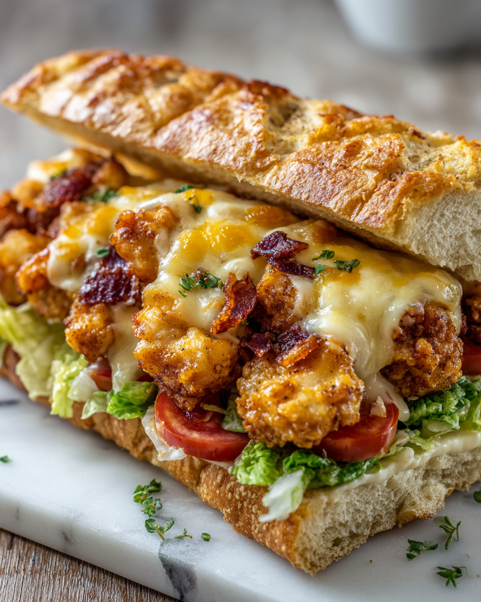 Crispy Chicken Caesar Sandwich