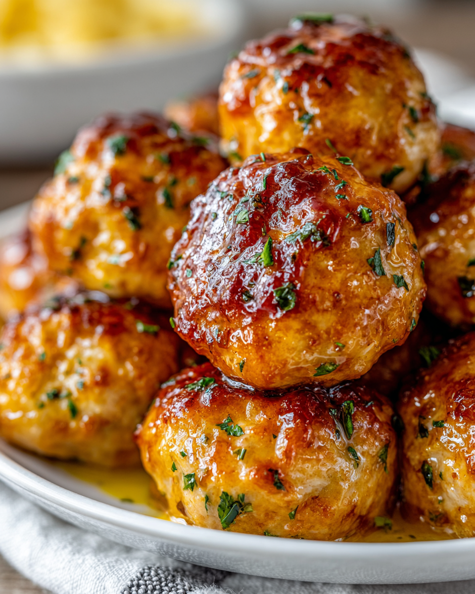 Teriyaki Chicken Meatballs
