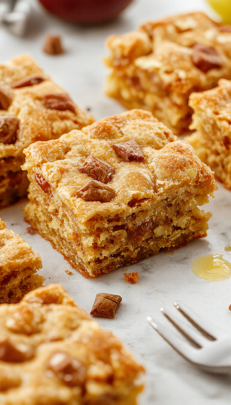 Apple Spice Cake – Browned Butter Blondie