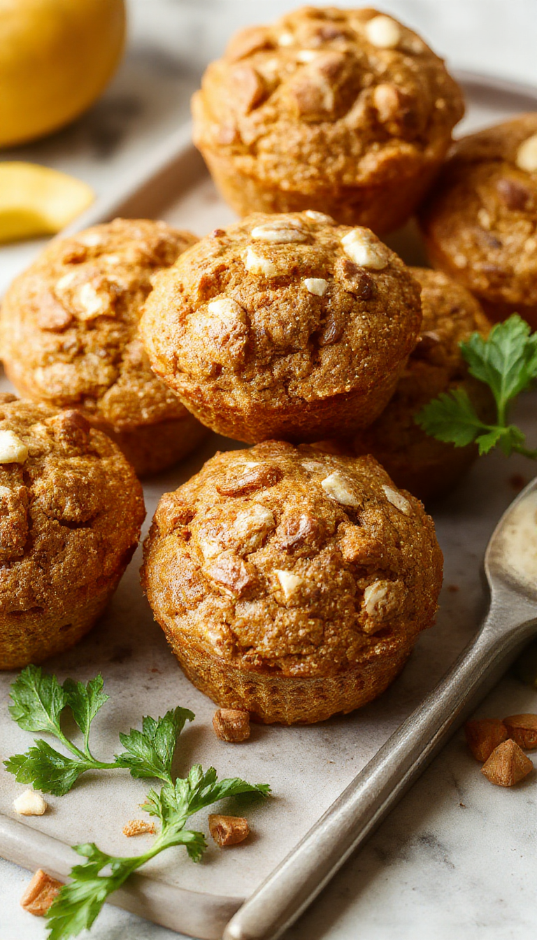 High-Protein, Cottage Cheese Pumpkin Muffins