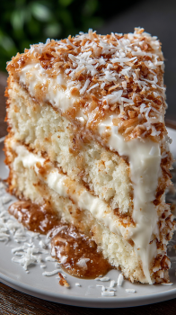White German Chocolate Cake