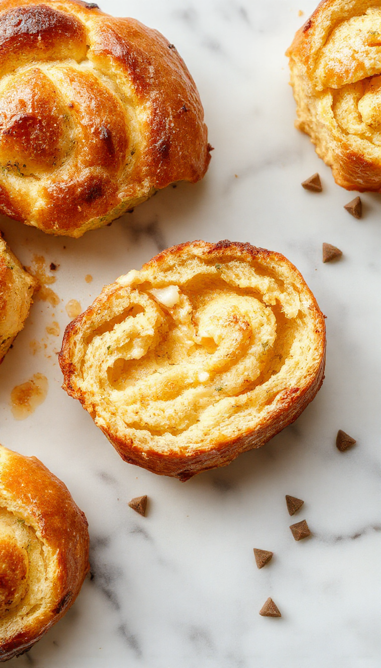 Cheesy Pull Apart Christmas Bread
