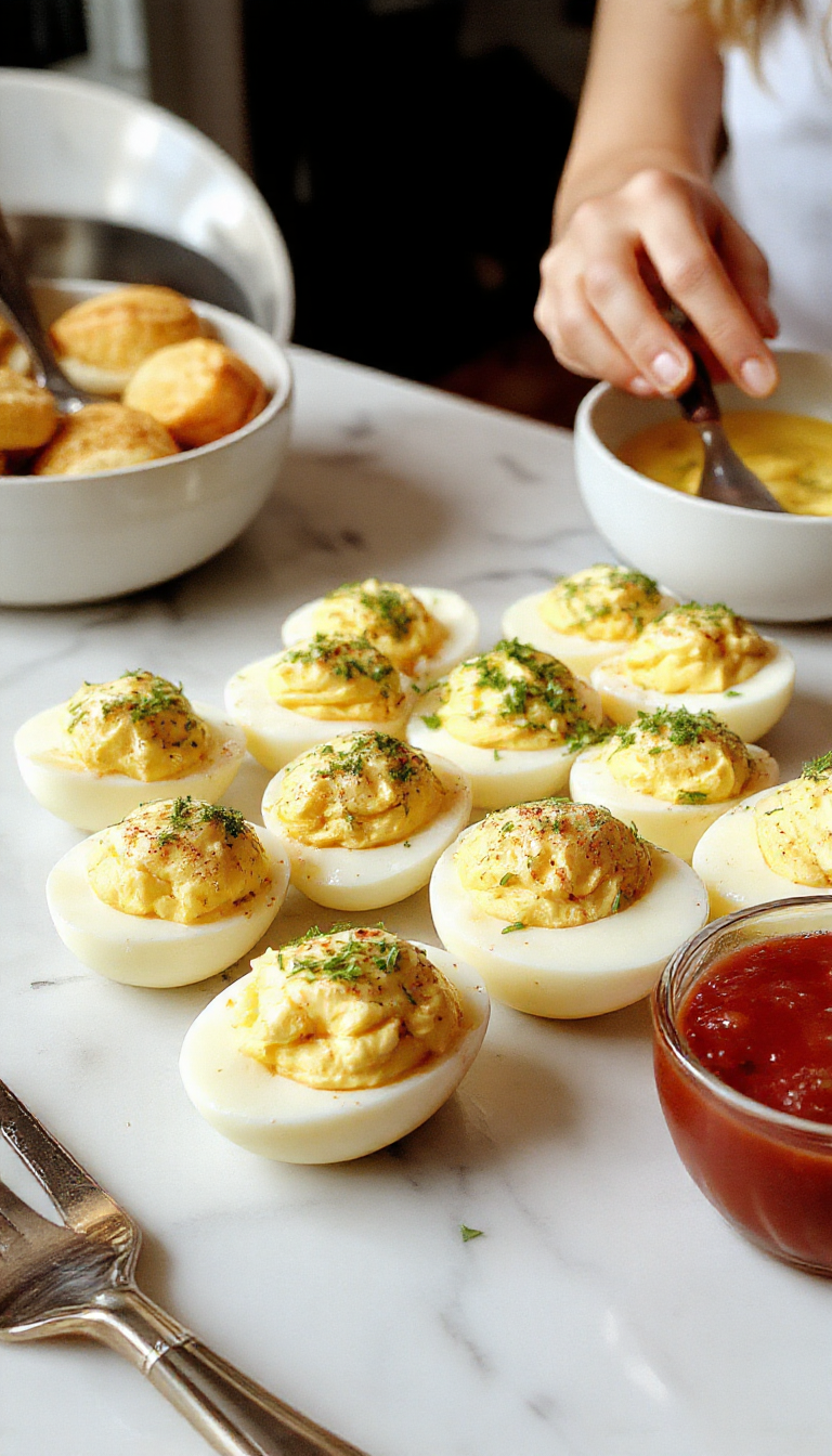 Mom’s classic Southern deviled eggs (+ video) – Family Food on the Table