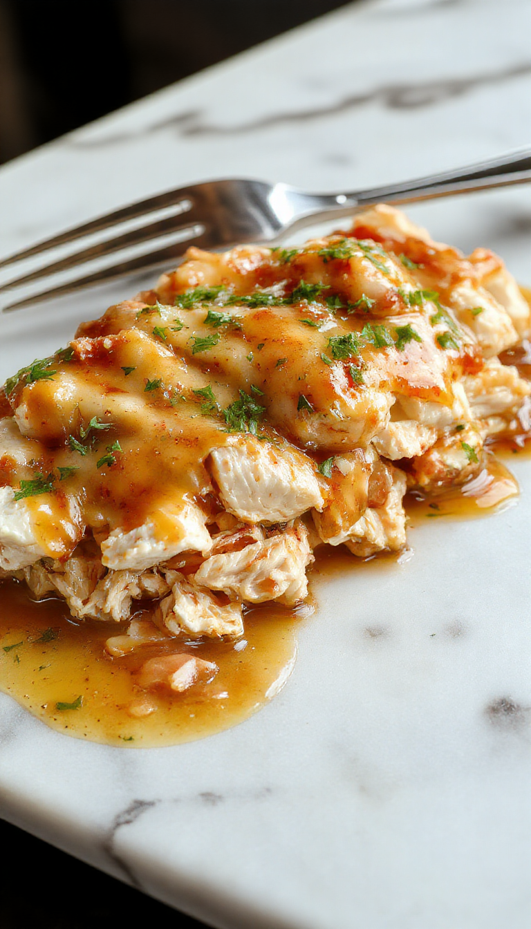 Shredded Chicken and Gravy