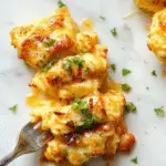 A close-up of a colorful, neatly arranged dinner plate featuring grilled chicken slices, vibrant roasted vegetables, and a side of pasta with herbs, all beautifully plated on a rustic wooden table, emphasizing warm lighting and fresh ingredients.