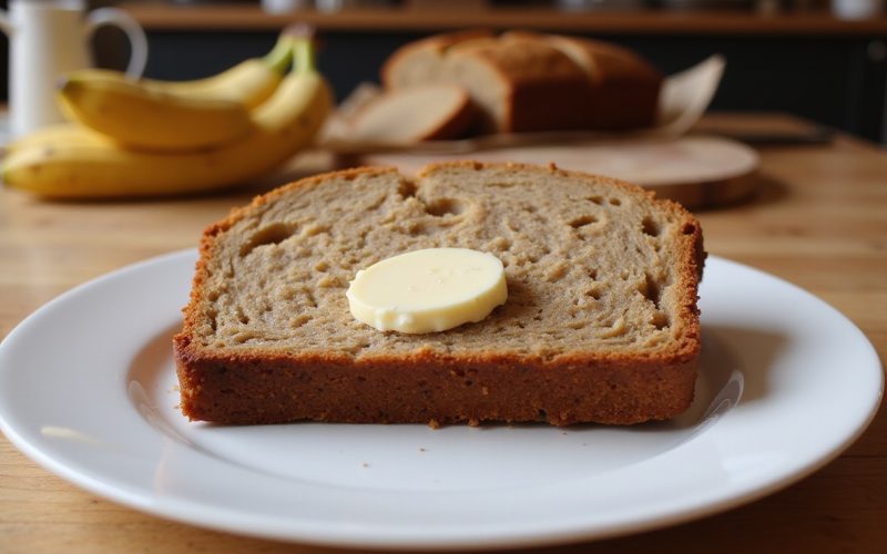 4 Ingredient Banana Bread