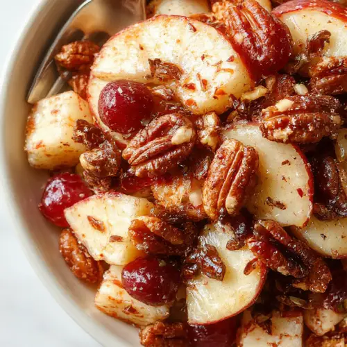 APPLE CRANBERRY PECAN SALAD