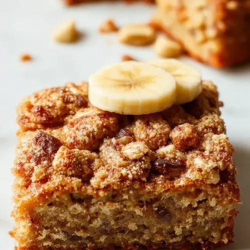 Banana Crumb Cake Recipe