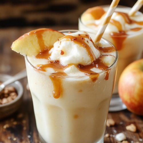 Caramel Apple Cider Float Recipe