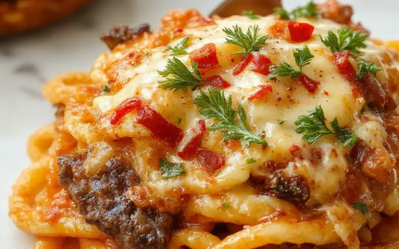 Cheeseburger Pasta