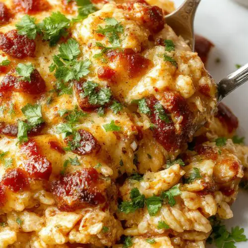 Chicken Enchilada Rice Casserole (35 minutes)