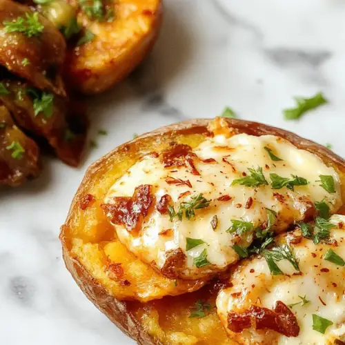 Chipotle Gouda Scalloped Sweet Potatoes