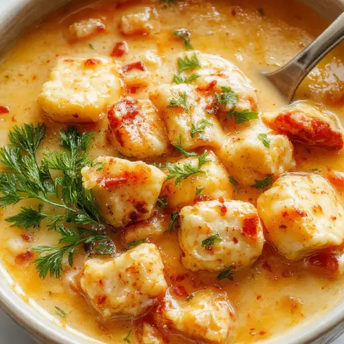 Creamy Cajun Chicken Pasta Soup