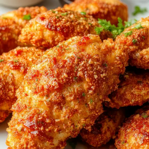 Crispy Homemade Baked Chicken Tenders