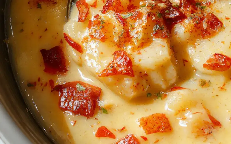 Crock Pot Crack Potato Soup