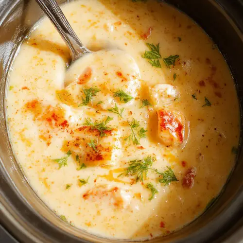 Crock Pot Creamy Chicken Parmesan Soup