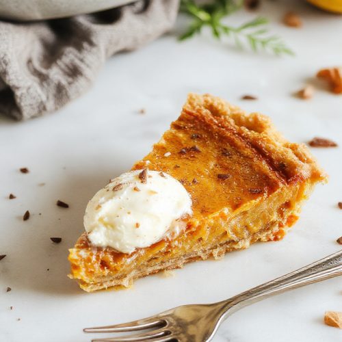Crustless Pumpkin Pie (Easy Healthy Thanksgiving Dessert)
