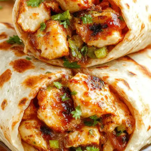 Easy Chipotle Ranch Grilled Chicken Burrito
