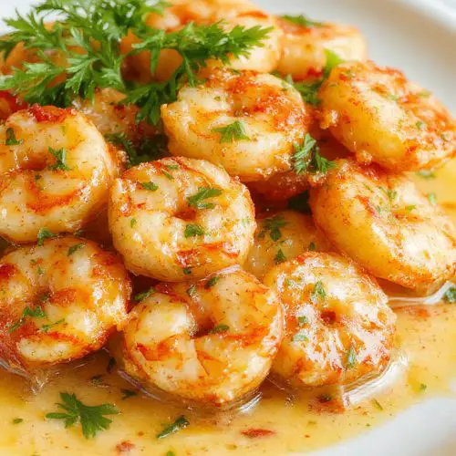 Easy Creamy Garlic Shrimp (15 Minutes)