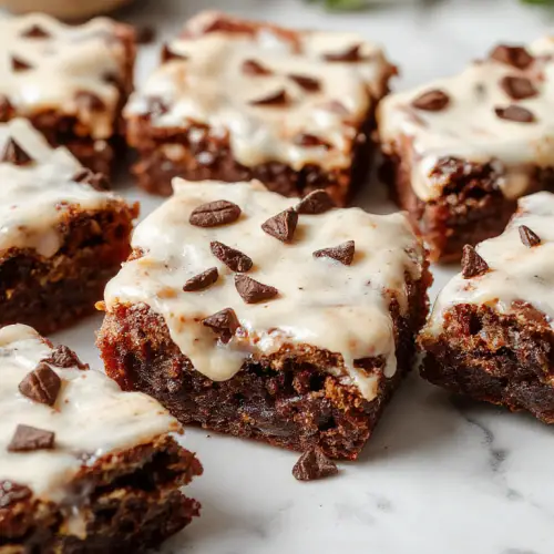 Frosted Coffee Brownies Recipe