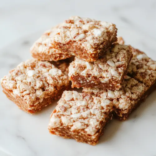 Gingerbread Rice Krispie Treats (20 minutes)