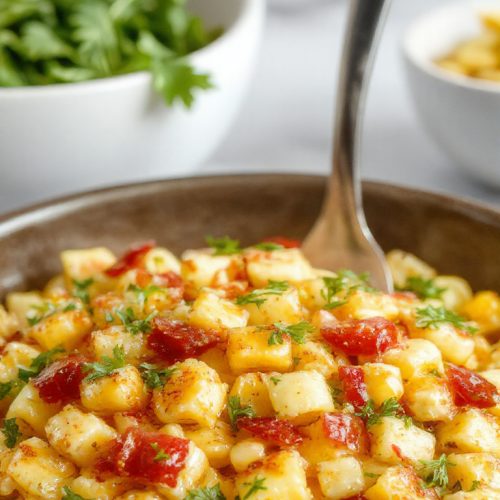 Healthy Street Corn Pasta Salad