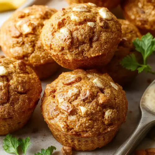 High-Protein, Cottage Cheese Pumpkin Muffins