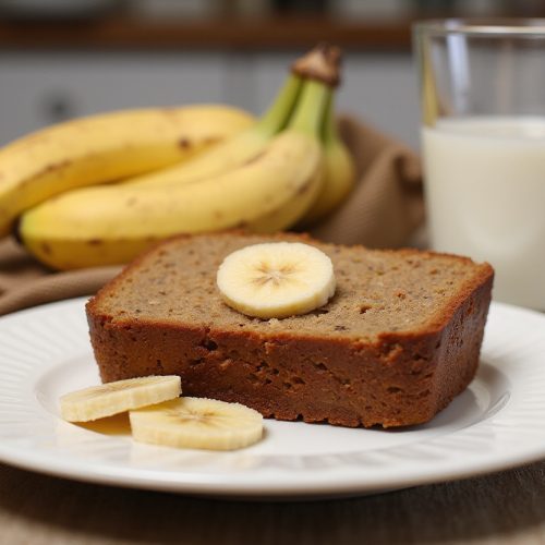 How can I make banana bread high in protein?