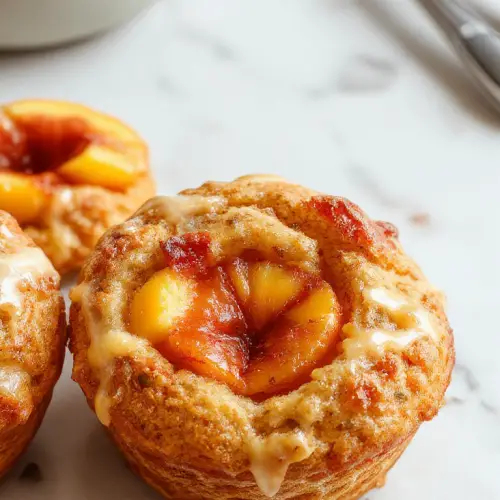 Irresistible Peach Pie Cruffins Recipe You Must Try