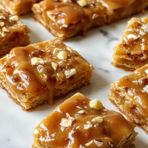 Irresistible Salted Caramel Apple Bars for Fall