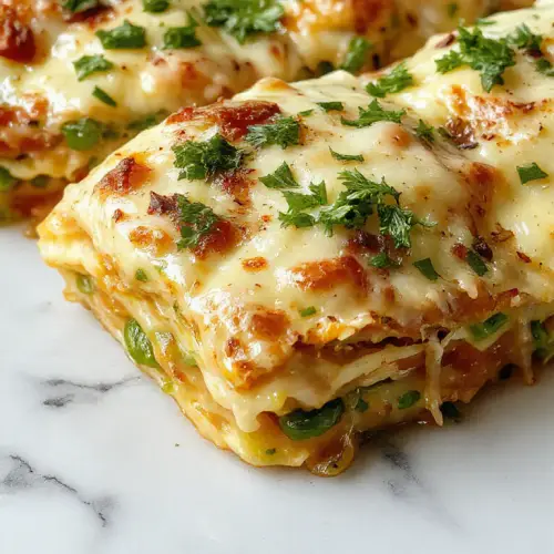 Loaded Veggie White Lasagna