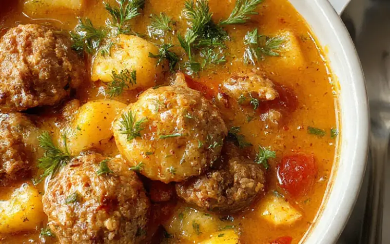 Meatball Soup Recipe