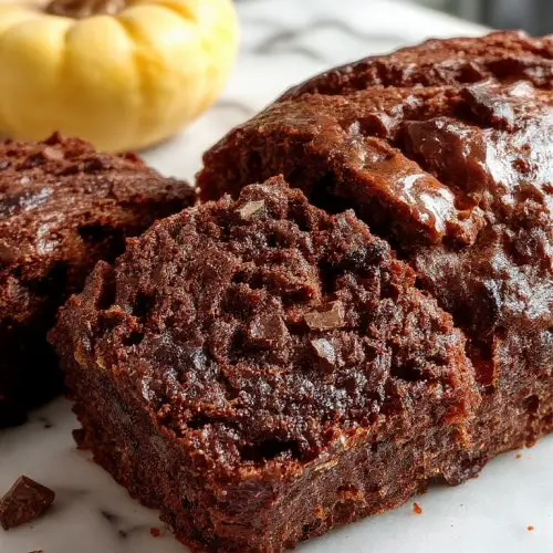 Moist Chocolate Pumpkin Bread