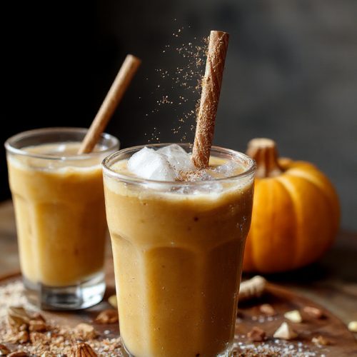 Pumpkin Chai Iced Latte – Savory Splash