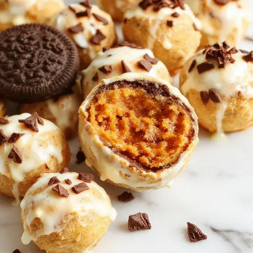 Pumpkin Oreo Balls