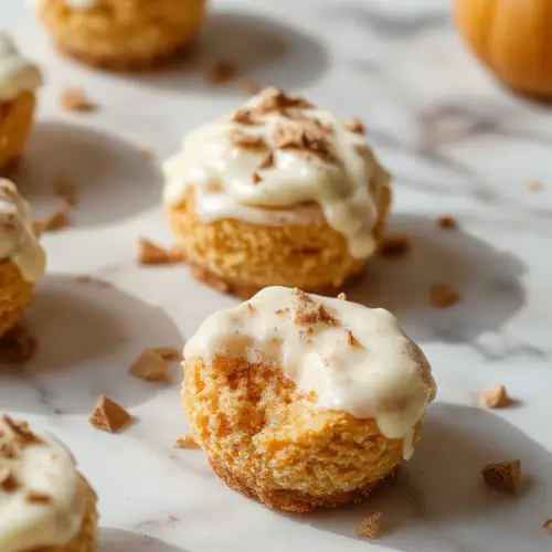 Pumpkin Spice Cheesecake Bites No Baking Required