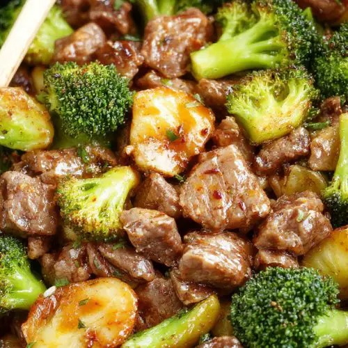 Quick & Easy Honey Garlic Ground Beef and Broccoli Stir-Fry