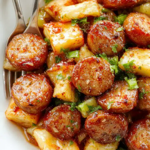 Sausage and Cabbage Stir Fry (30-Minutes)