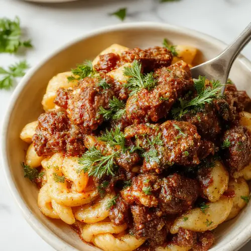 Savory Ground Beef Orzo Recipe for Cozy Nights