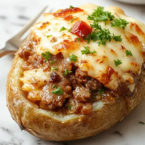 Shepherd’s Pie Baked Potato – Hearty, Comforting & Packed with Flavor!