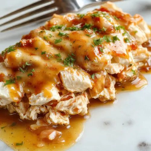 Shredded Chicken and Gravy