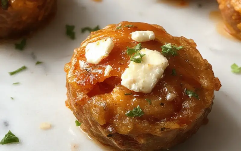 Sweet Potato Recipes: Honey Feta Sweet Potato Rounds