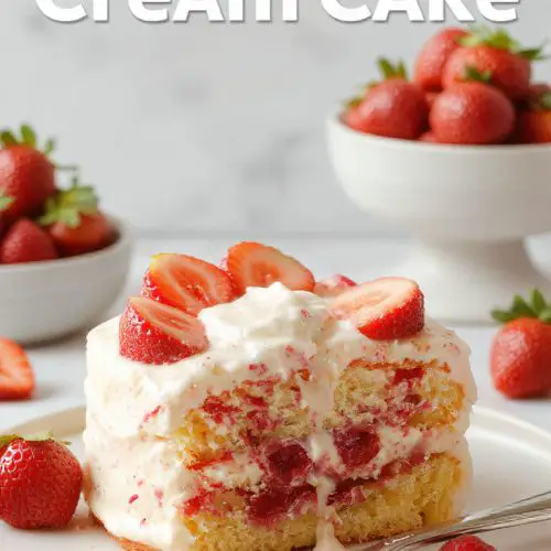 The BEST Homemade Strawberry Cream Cake – Lauren’s Latest | Recipe | Strawberry cake recipes, Cake r