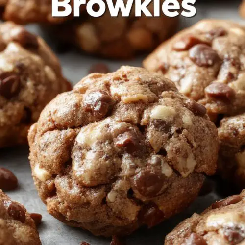 The Best Fudgy Chewy Browkies (Brookies) – Savvy Bites
