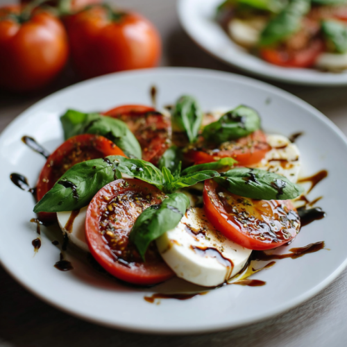 Caprese Salad with Balsamic Glaze