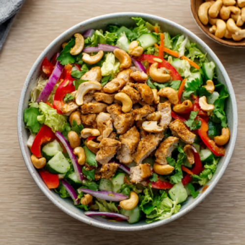 Chicken Cashew Crunch Salad